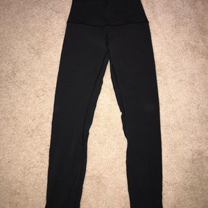LULULEMON BLACK ALIGN PANTS SIZE 4
